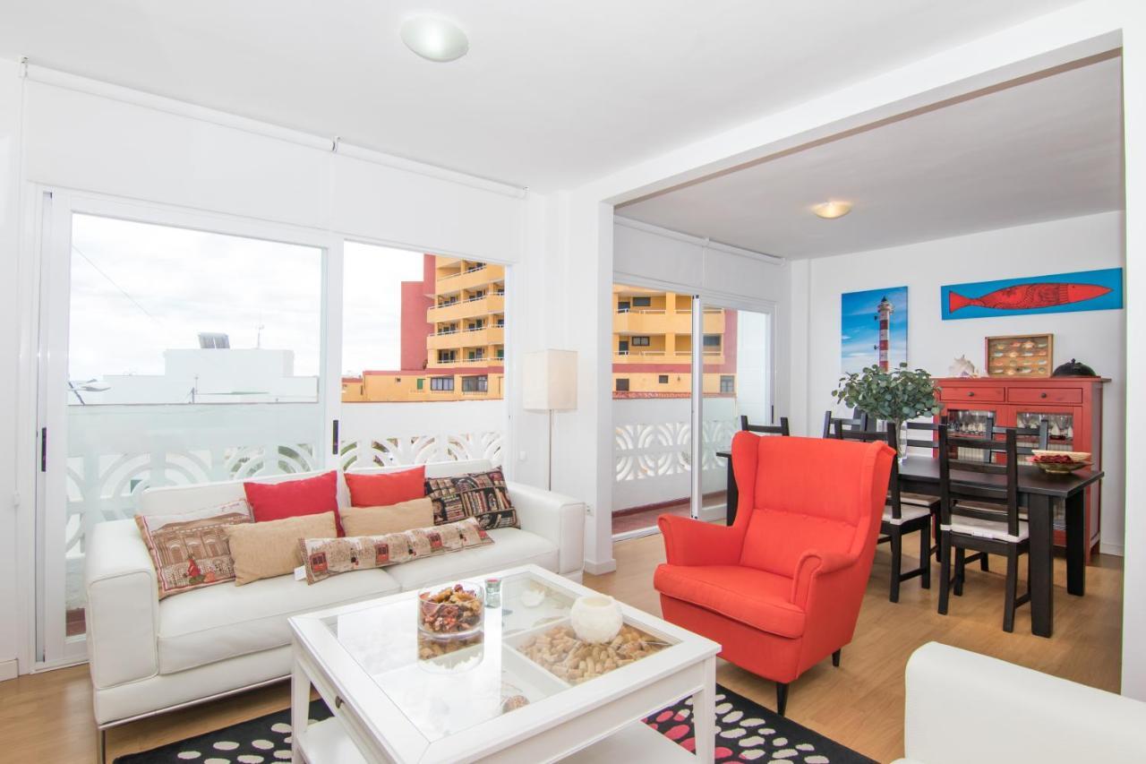 Homeforguest Apto 20 Pasos Del Mar, El Poris Con Vista Mar Arico el Nuevo Exterior foto